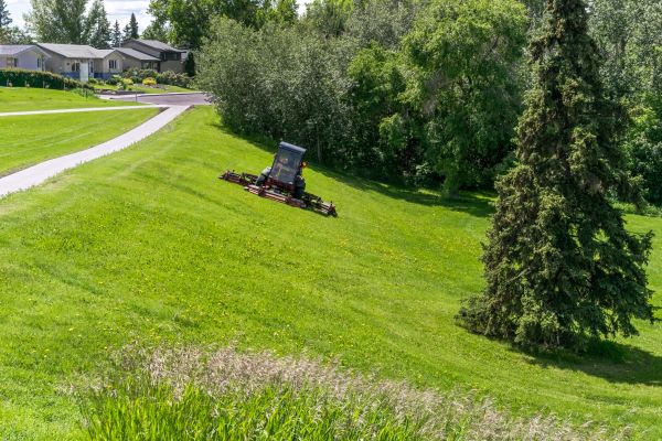 Cost of Sloped Area Mowing in Kennesaw